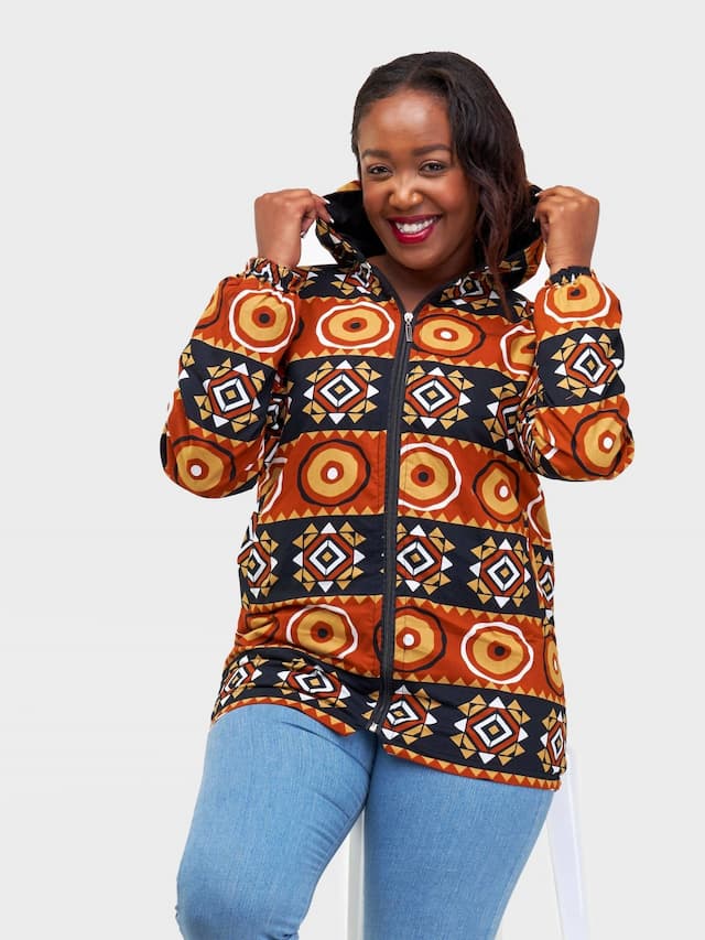 Gravio Fashions Light Jacket - Brown