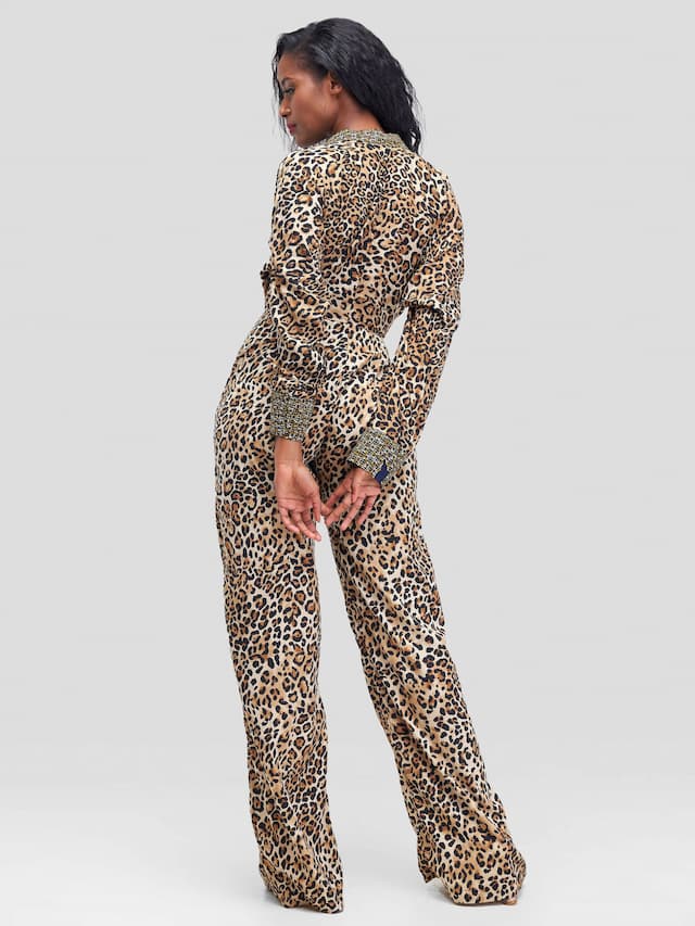 Nefpatra Chui Jumpsuit - Brown