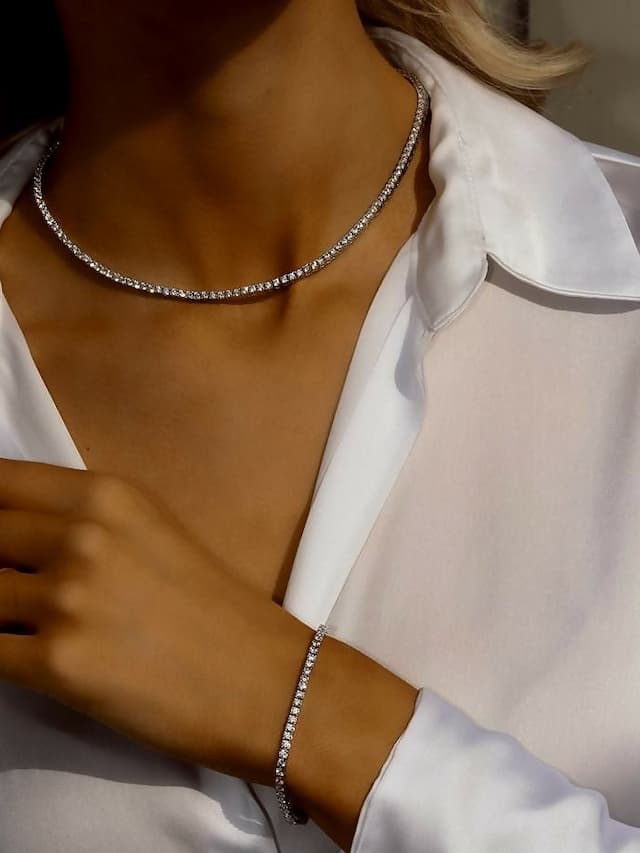 Non-Tarnish Flawless Set - Silver