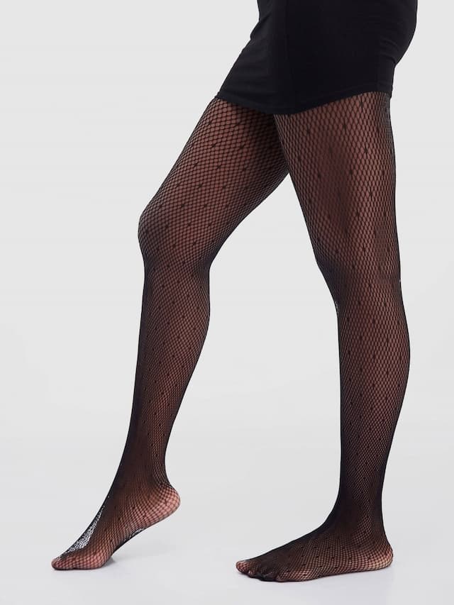 Pinprick Stockings - Black