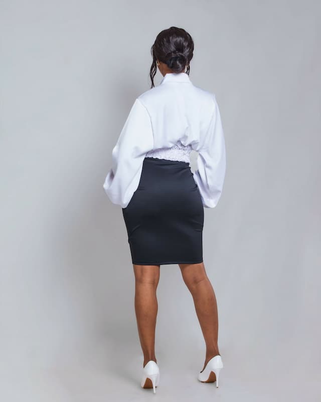 Da'Joy Fashions City Sleek Top - White