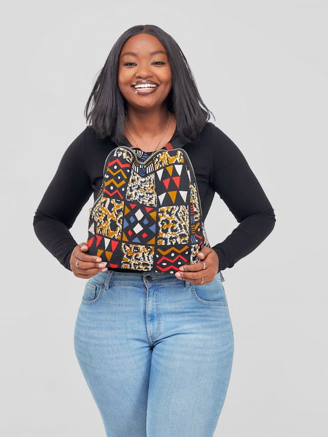 Khay Designs Monkey Bag - Multicolored