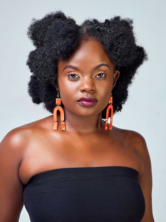 Dangle Earring - Orange