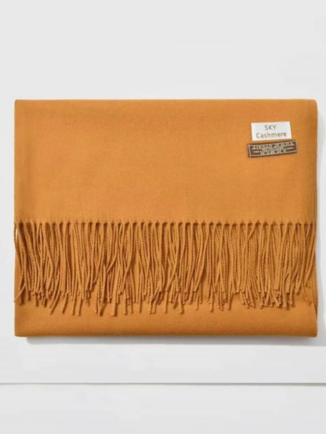 The Fashion Frenzy Scarf - Mustard