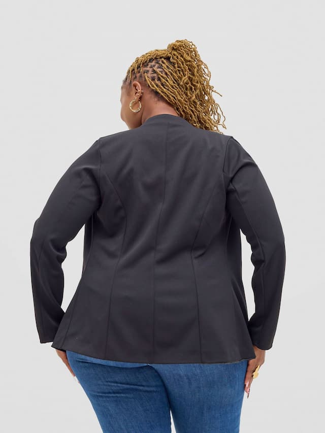 Silver Leaf Official Blazers (With Collar) - Black
