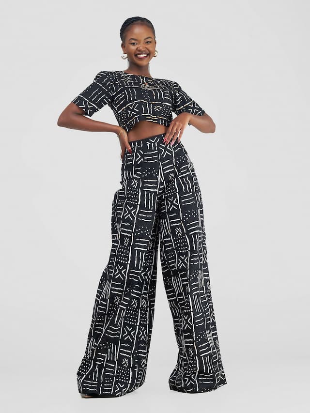 Kara Pant And Top - Ankara