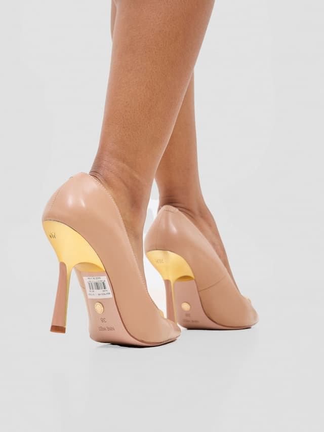 Nine West Beatrice Heel - Nude
