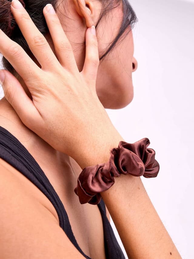 Bliss Jewelry Scrunchies - Chocolate