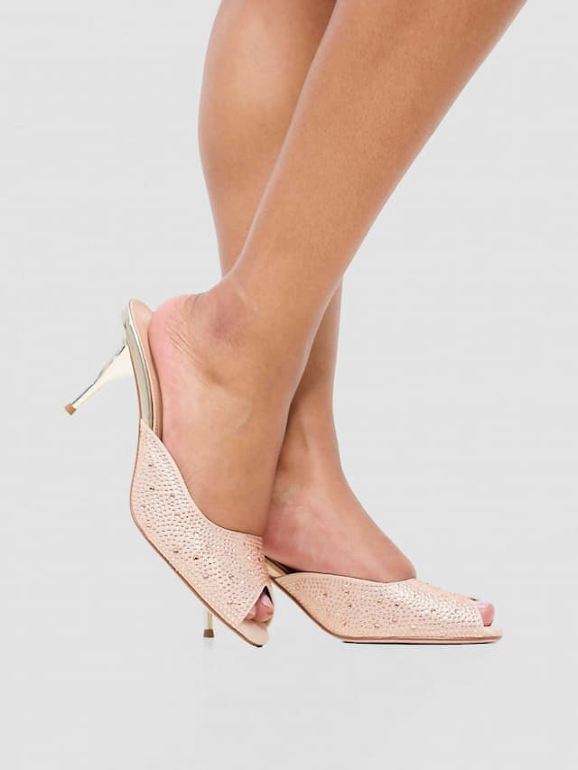 Nine West Donnela Heels - Champagne