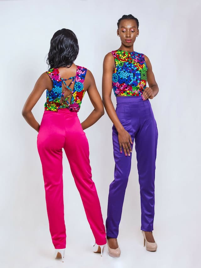 Da'Joy Fashions Thinta Pant Set - Purple