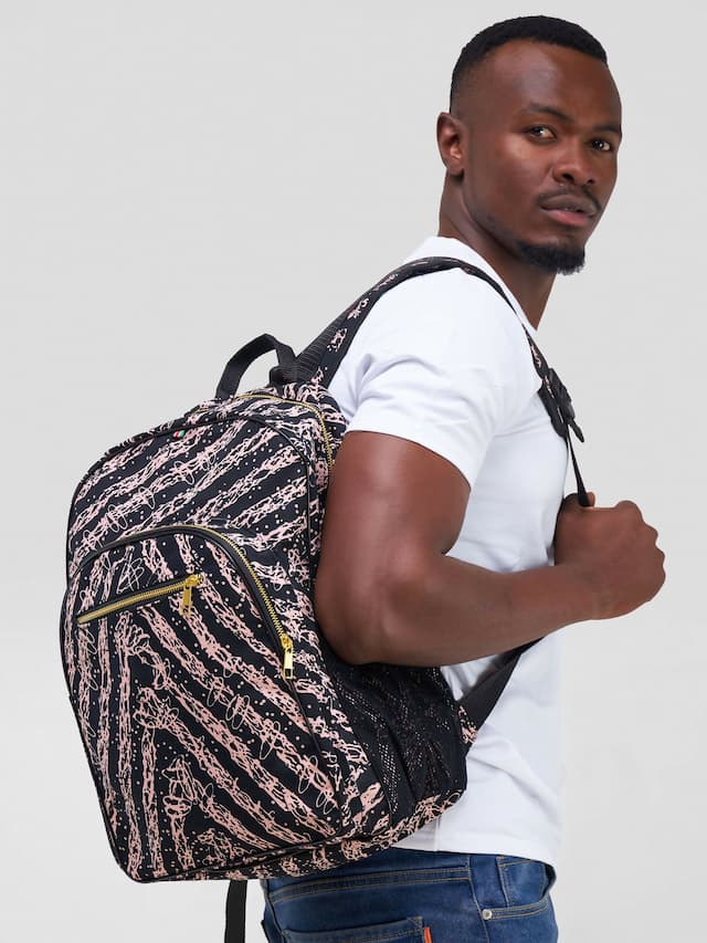 Pink Sorokin - Black / Pink Print