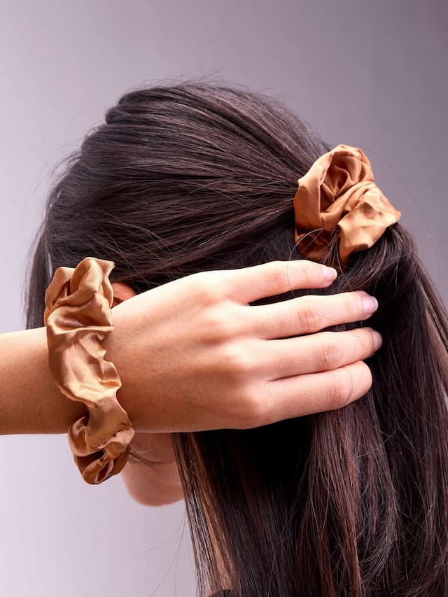 Bliss Jewelry Scrunchies - Nude
