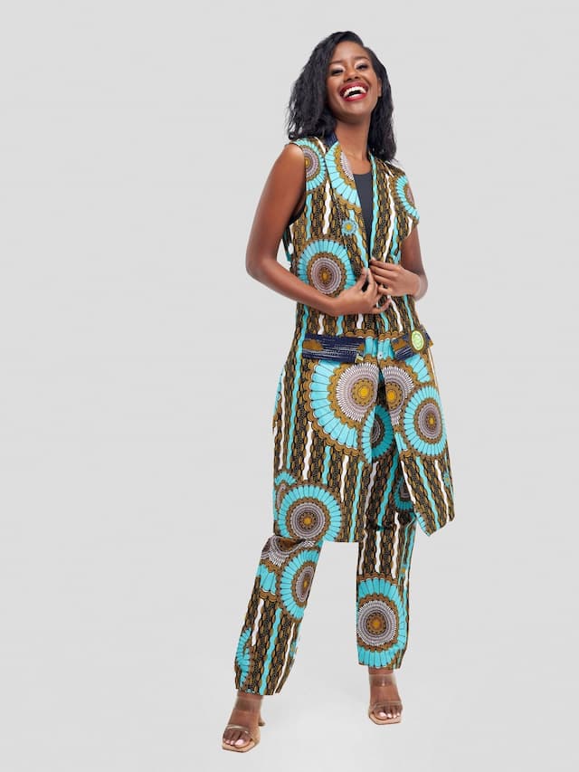 Nefpatra Ankara Women's Suit - Blue