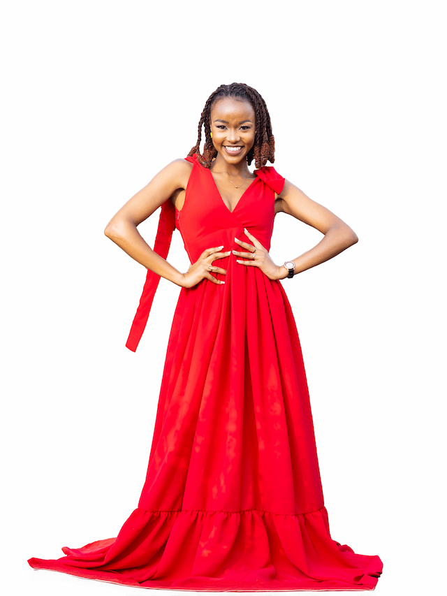 Afriwia Enterprise Subira Dress - Red