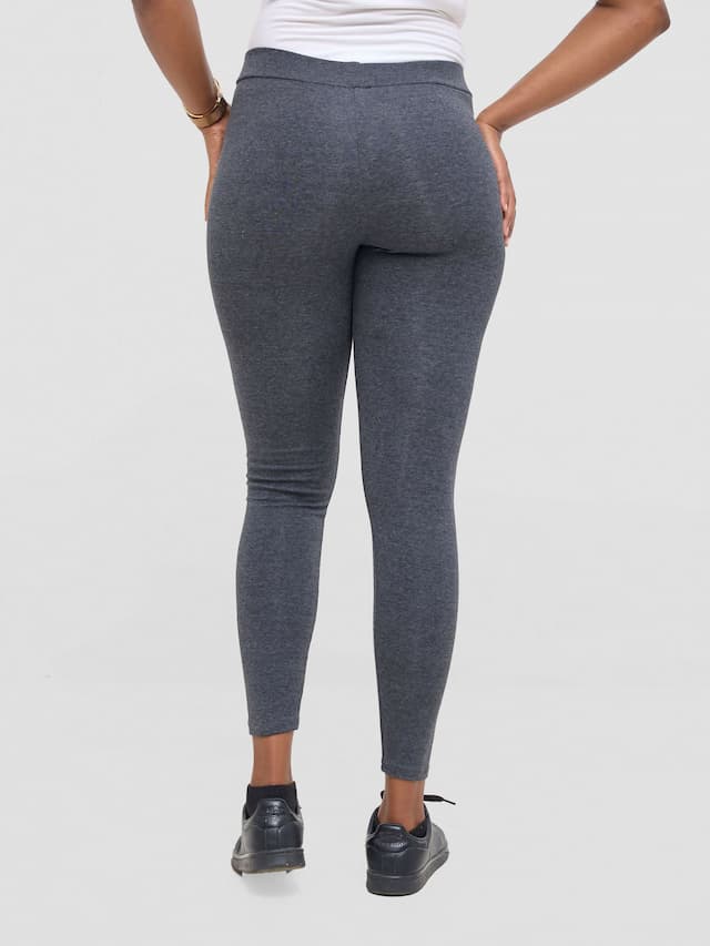 Stylish Sisters Ronde Heavy Comfy Tights Leggings - Dark Grey