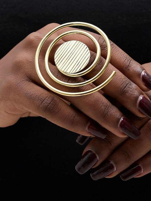 Kibali Adjustable Ring - Brass / Gold