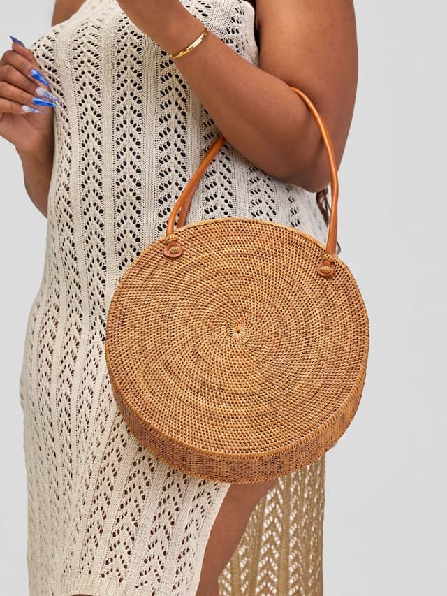 Cugu's Handmade Lamu Ata Bag - Brown