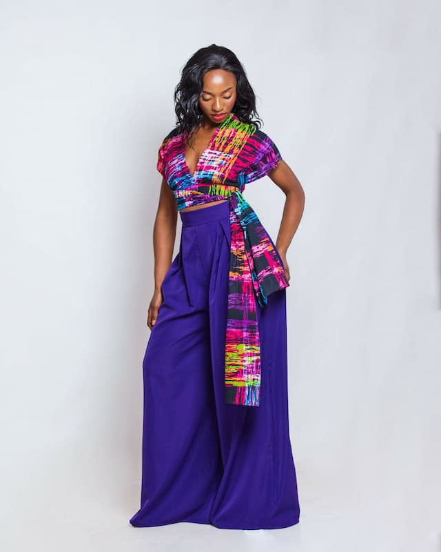 Da'Joy Fashions Raisin Pant Set - Purple