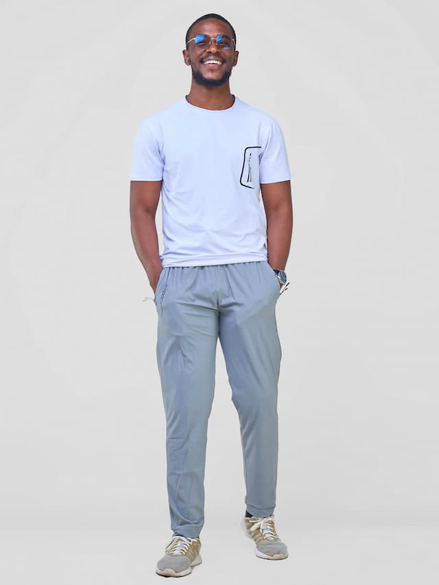 Track Pants - Grey