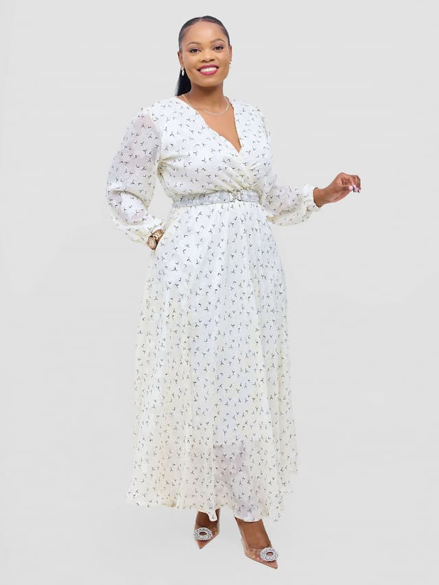 Belinda Dress - White