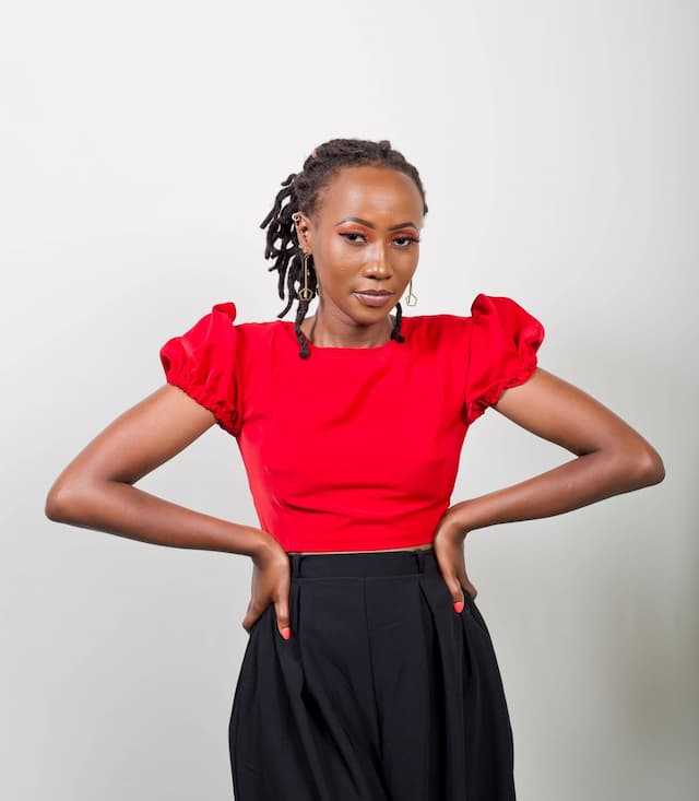 Acacia Top - Red