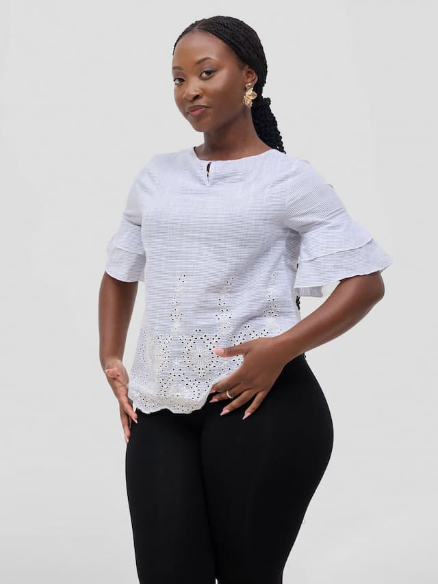 Zuana Vishudhi Top - White