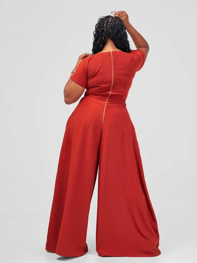 Dhana Jumpsuit - Rust