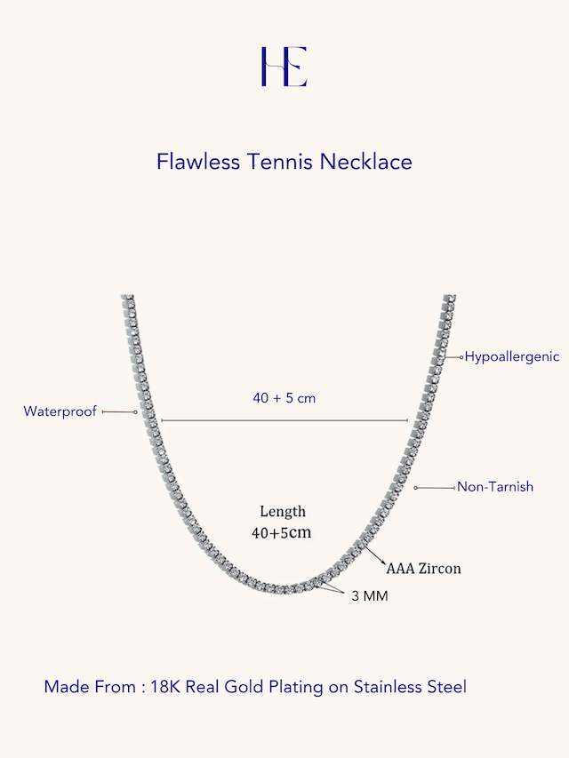 Non-Tarnish Flawless Set - Silver