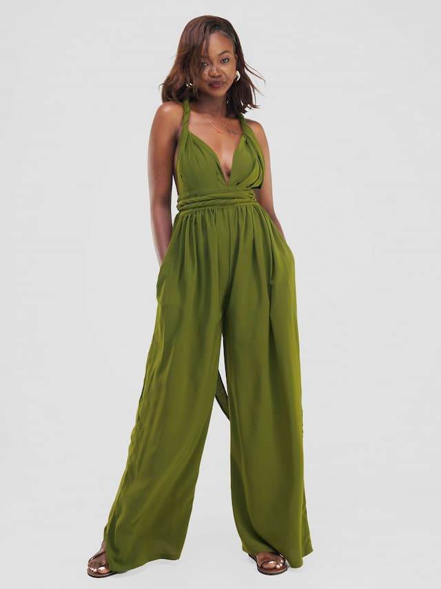 Abijan Jumpsuit - Green