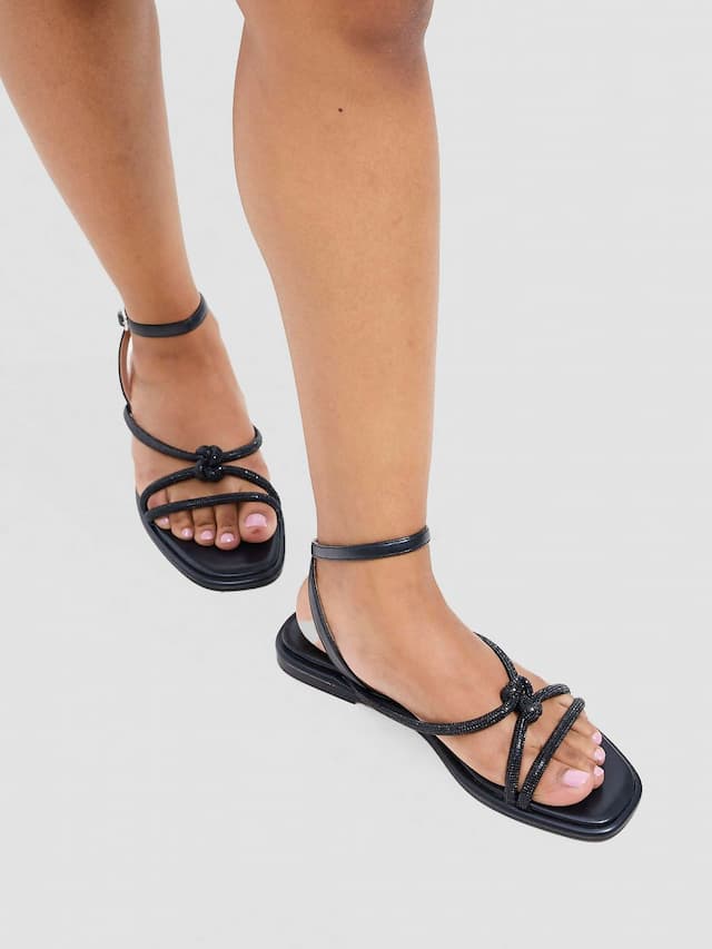 Nine West Frankston Sandal - Black