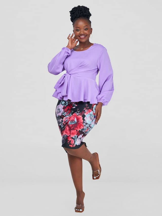 Silk House Collection Pendo Skirt - Floral Print