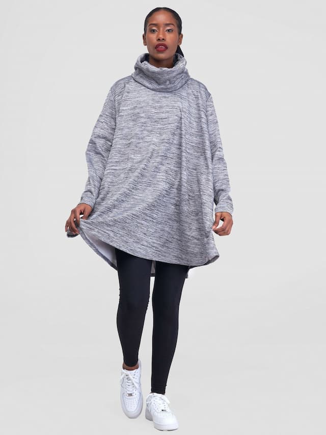 Timyt Urban Wear Poncho - Grey