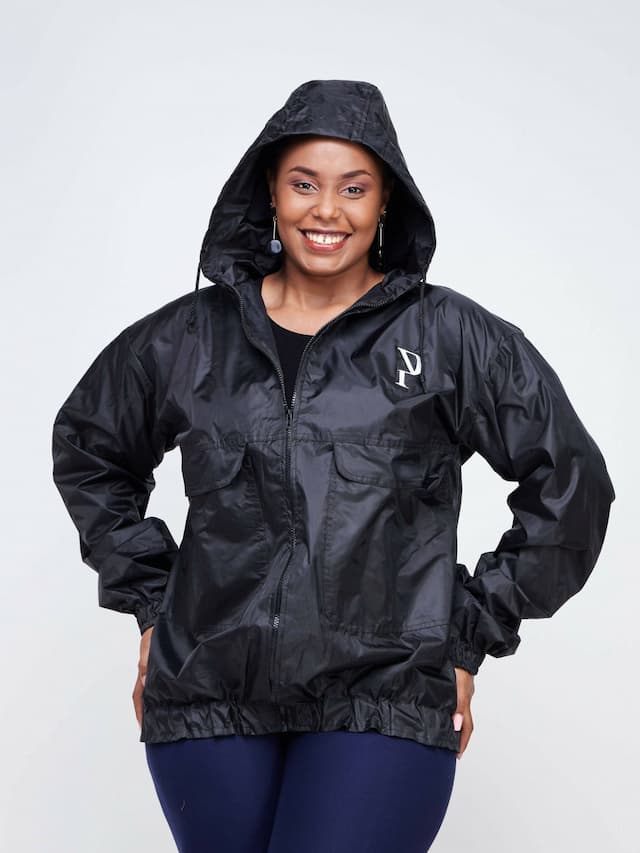 Executive Waterproof Rain Jacket - Black
