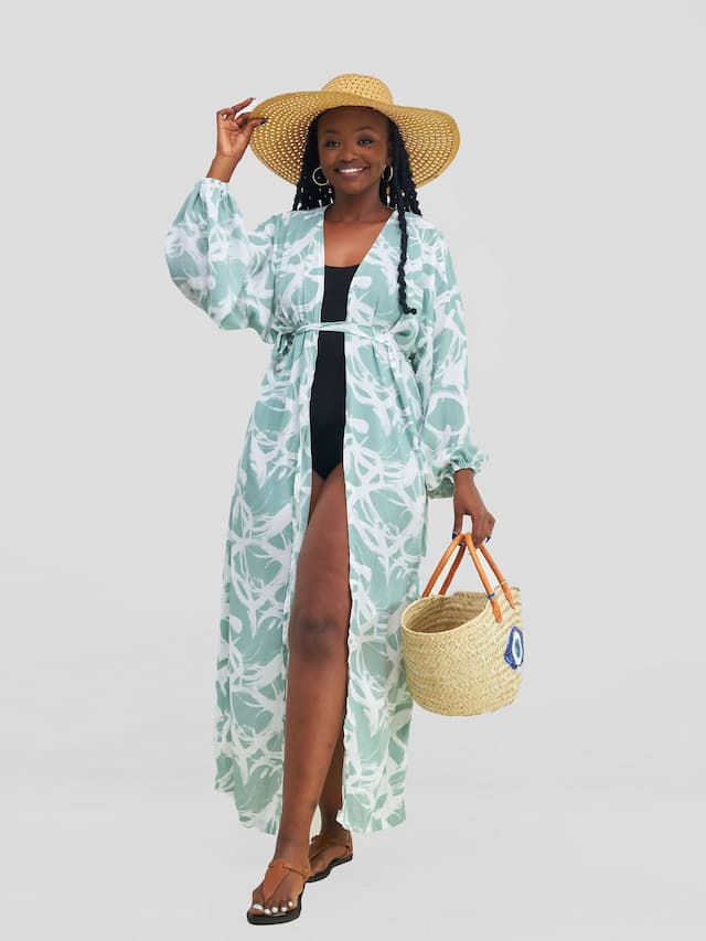 Cover up Kimono - Green