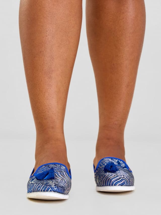 Be Unique Timeless Loafers Multicolored - Blue