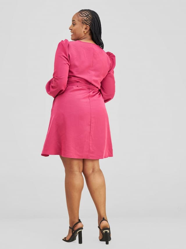 Lizola Chausiku Shift Dress - Pink