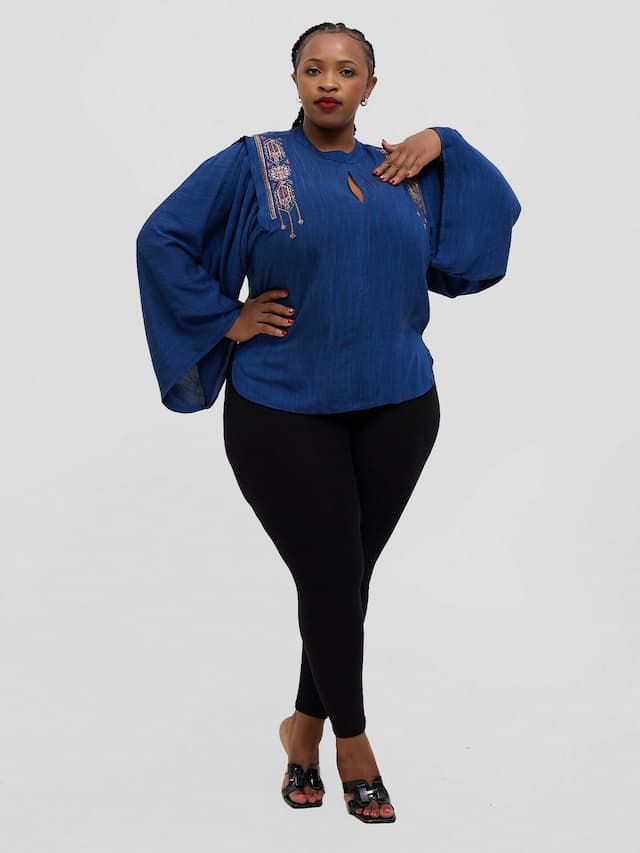Zuana Kenya Top - Blue