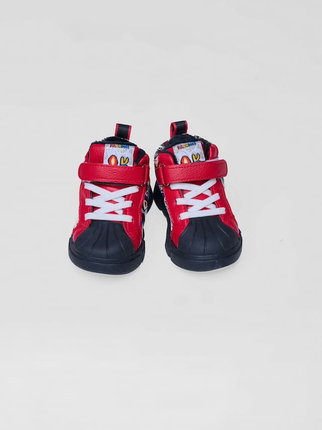 Raffiti Sneakers - Red / Black