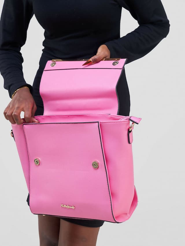 The Fashion Frenzy Hand Bag - Pink