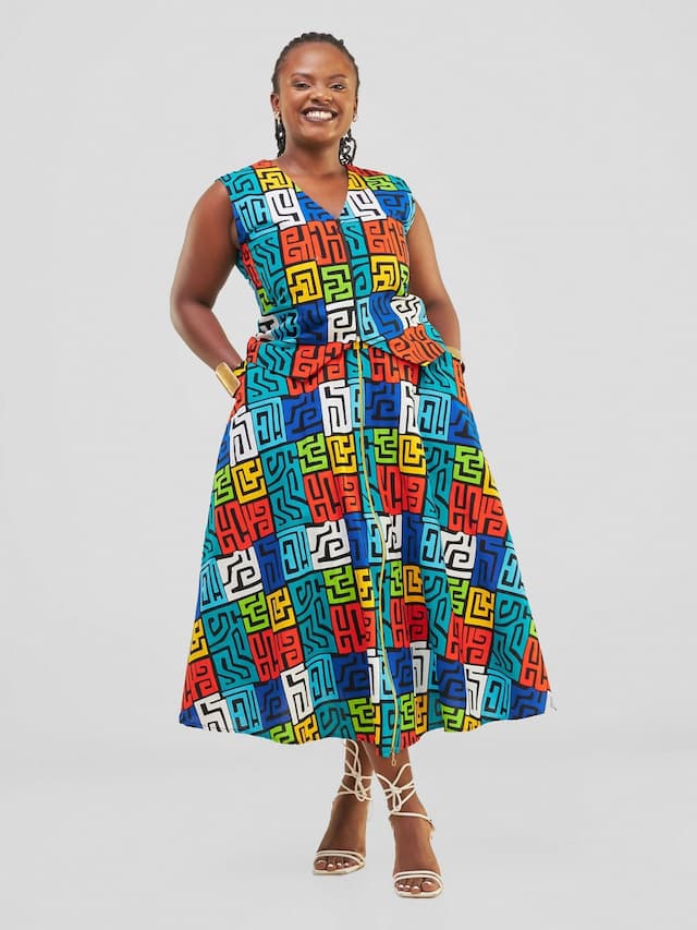 Barika Skirt - Blue