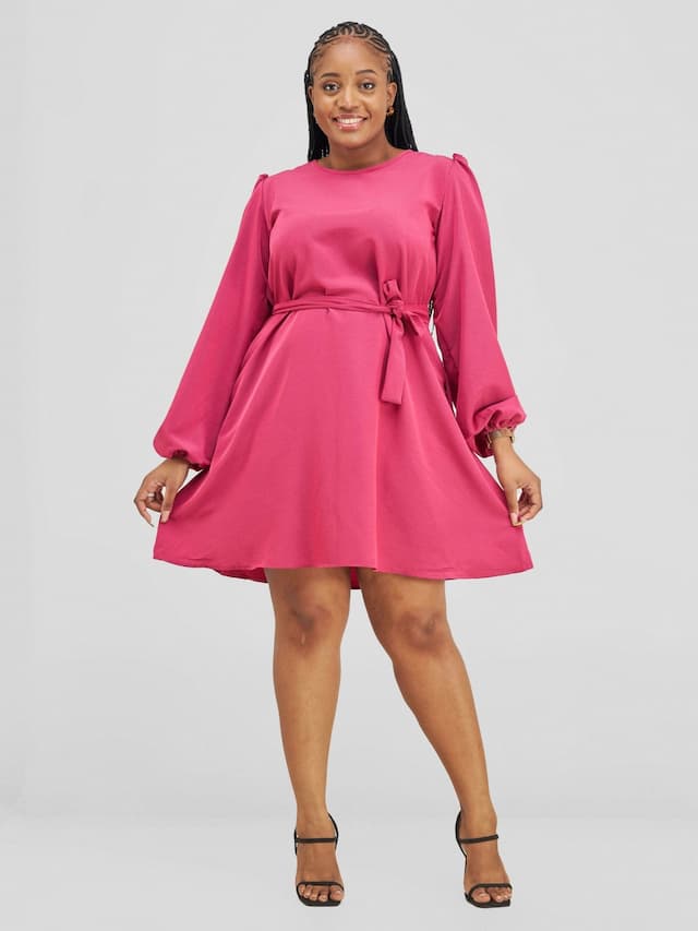 Lizola Chausiku Shift Dress - Pink