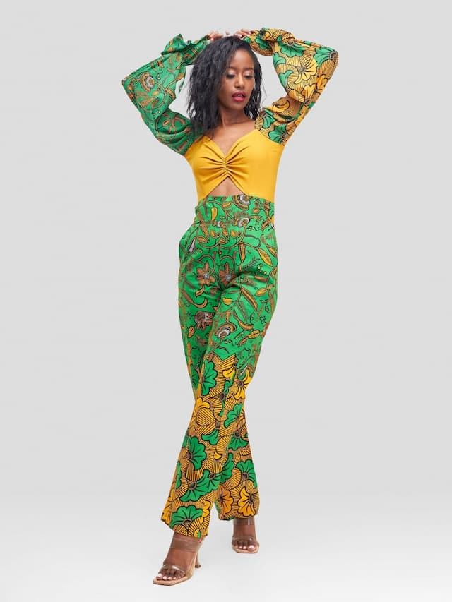 Nefpatra Zury Jumpsuit - Green