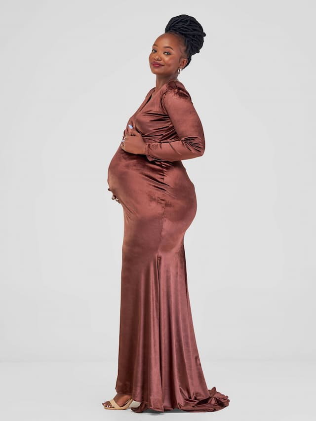 Vintlyne Callie Dress - Brown