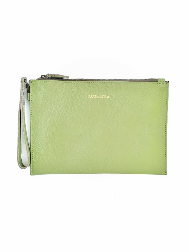 Luxaltra Status Clutch - Sage Green