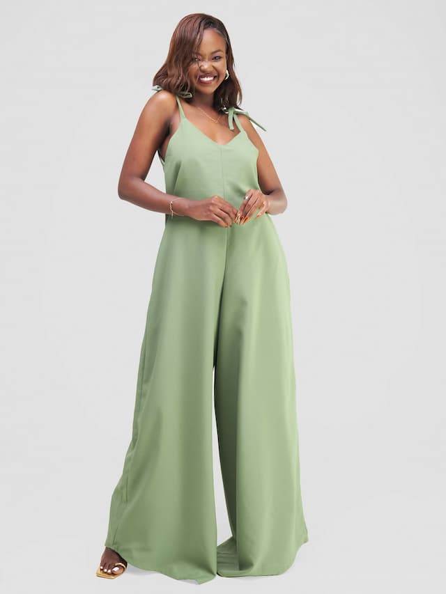 Moyale Jumpsuit - Olive Green