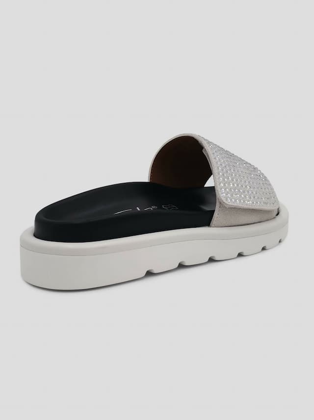 Julz Cooper Sandals - Black / White