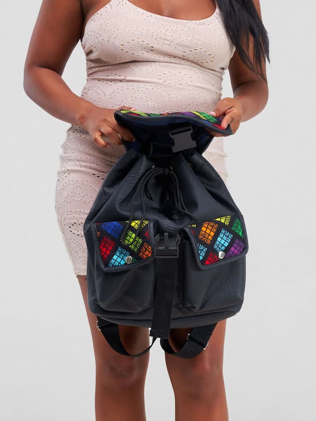 Khay Designs Monkey Bag - Black