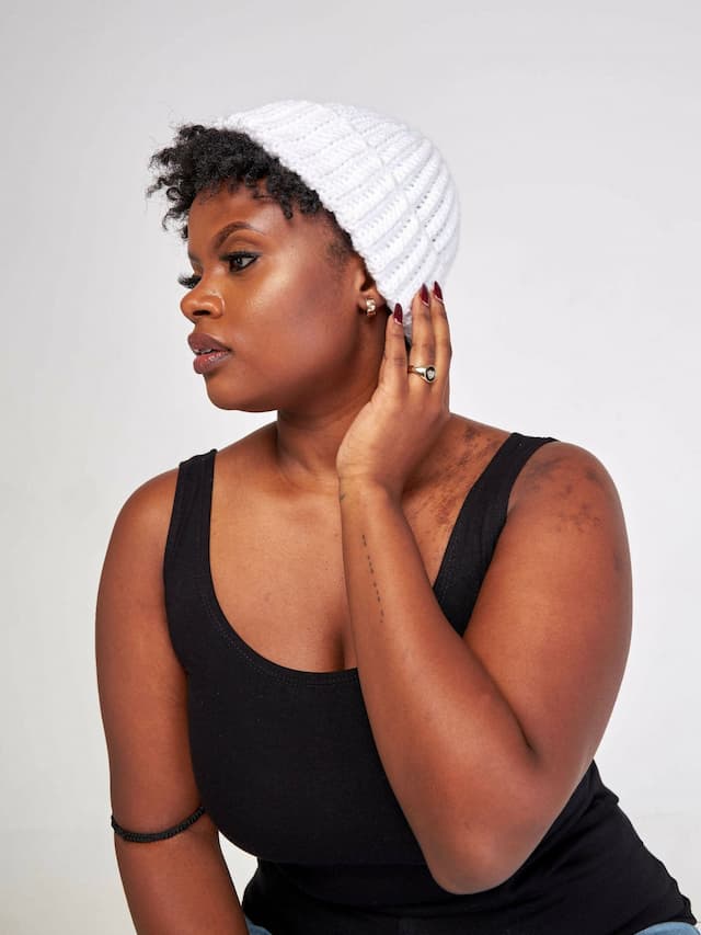 Infy Knit Wear Beanies - White