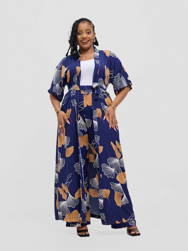 Lizola 2 PC Heaven/Hattie Kimono Set - Multicolored