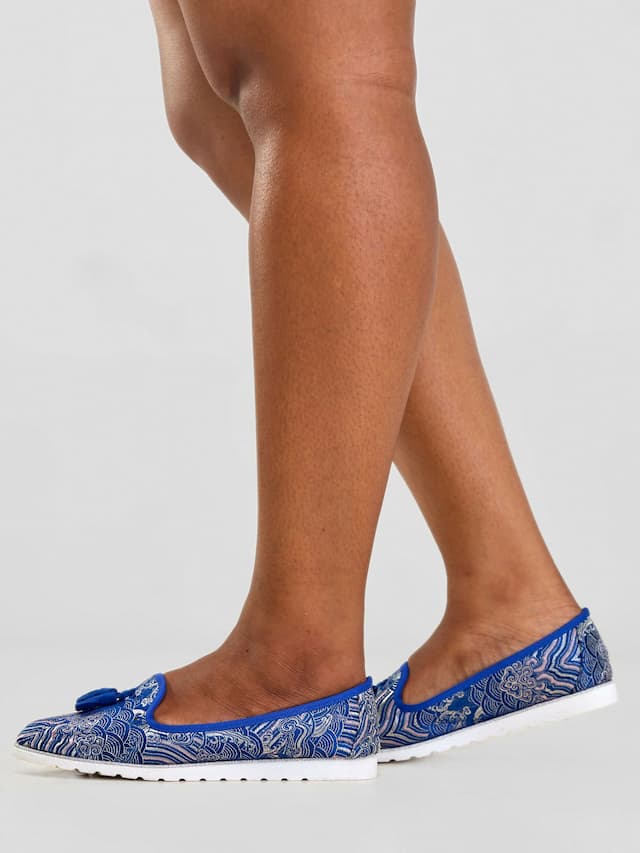 Be Unique Timeless Loafers Multicolored - Blue